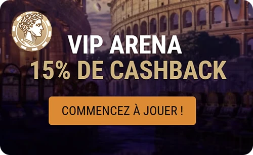 Julius casino en ligne l'Arena VIP